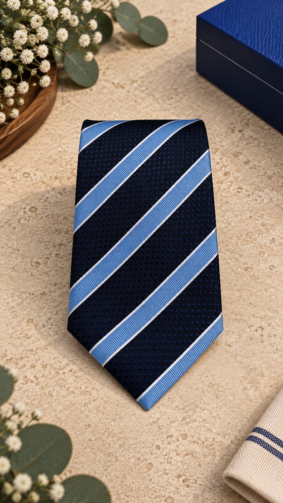 Corbata Rayas /Un toque original para tu look - Imagen 3