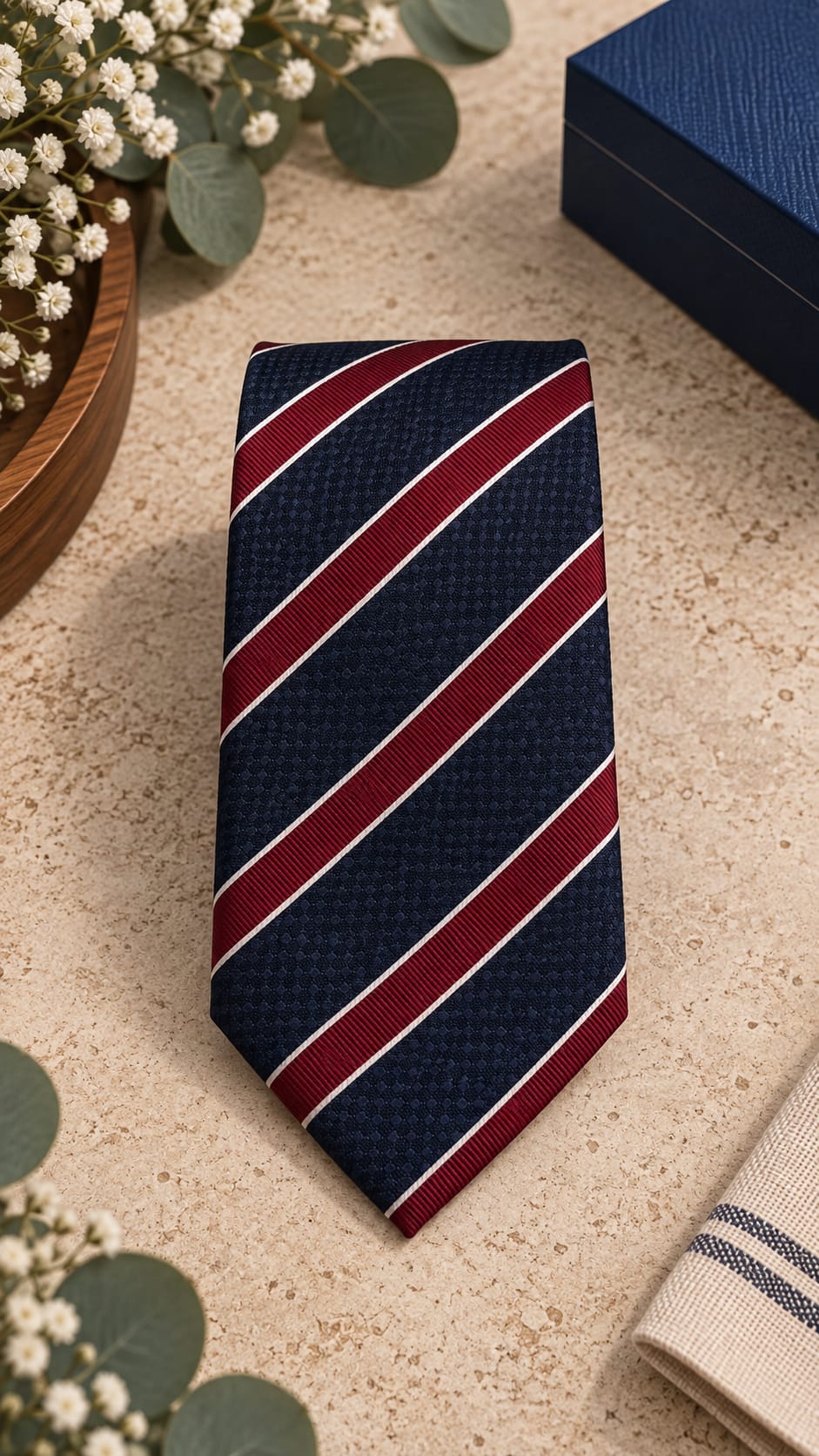 Corbata Rayas /Un toque original para tu look - Imagen 2